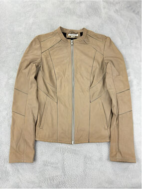 Larmarque Collection Women's Size XS 100% Brown Leather Jacket